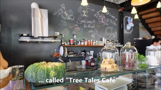 Egg Benny at Tree Tales Cafe