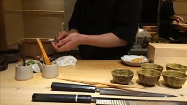 Uni at Ginza Sushi Ichi