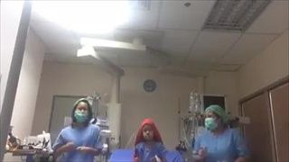 เด็ก 9 ขวบ ป่วยมะเร็งระยะสุดท้ายเต้นกับพยาบาล
