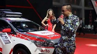 บู๊ท TOYOTA ในงาน Bangkok Auto Salon 2016 ที่ เมืองทองธานี