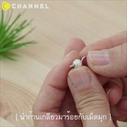 DIY ตุ้มหูจากต้นไม้จิ๋ว