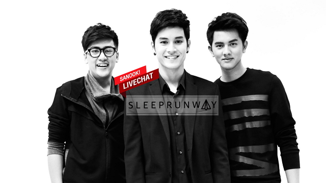 Sanook Live Chat : เก้า จิรายุ และสมาชิกวง Sleep Runway