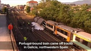 รถไฟตกรางในสเปน ตายเพิ่มเป็น4ศพบาดเจ็บครึ่งร้อย