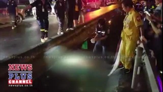 สยอง!นศ.ปี3แว๊นจยย.ล้มคว่ำศีรษะขาดกระเด็น