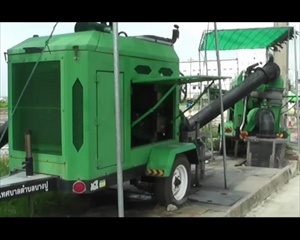 Sakorn News : เทศบาลบางปู ดูแลระบบเครื่องสูบน้ำ เร่งระบายน้ำจากถนนพุทธรักษา