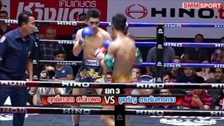 คู่มันส์ มวยไทย : ฤทธิ์เทวดา ส.นิภาพร vs ชูเจริญ ดาบรันสารคาม
