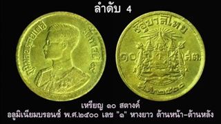 ดูดีๆ เหรียญกษาปณ์ สุดยอดหายาก 10อันดับ รัชกาลที่9 ราคาสูงอาจอยู่ในมือท่านก็ได้