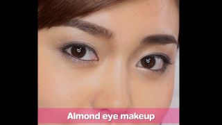 Almond eye makeup​