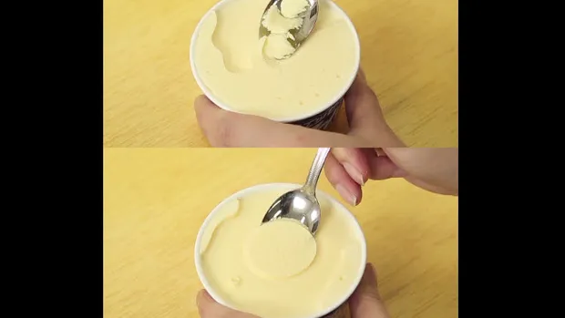 เทคนิคแช่ไอศกรีมไม่ให้กลายเป็นเกล็ดน้ำแข็ง (How to freeze ice-cream)