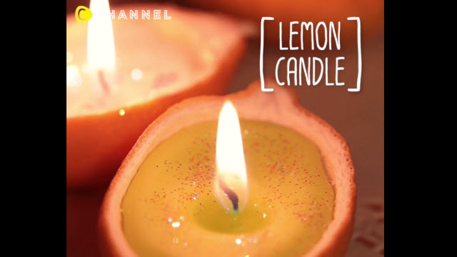 เทียนเลม่อน (Lemon candle)
