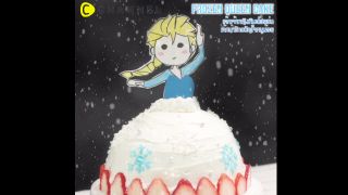 เค้กเจ้าหญิงหิมะโฟรเซ่น (Elsa Cake)