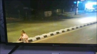 CCTVจับภาพวินาทีรถข้ามเกาะกลางพุ่งชนร้านแก๊สหาดใหญ่ไฟไหม้เจ็บ3