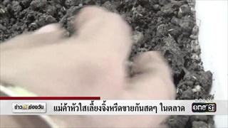 แม่ค้าหัวใสเลี้ยงจิ้งหรีดขายกันสด ๆ ในตลาด | ข่าวช่องวัน | ช่อง one31