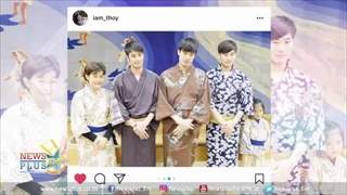 ขำลั่น! หน่อง-ภัทร อัพรูป บอย แต่งลิเกทาปากแดงลงไอจี