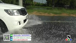 Sakorn News : น้ำทะเลหนุนท่วมถนนสุขุมวิท