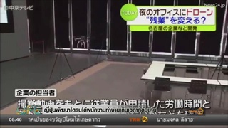 ญี่ปุ่นพัฒนาโดรนไล่พนักงานทำงานเกินเวลากลับบ้าน