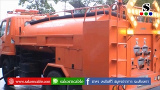 Sakorn News : กองสาธารณสุขและสิ่งแวดล้อมเทศบาลเมืองฉะเชิงเทรา ลงพื้นที่จัดระเบียบร้านค้า หาบเร่ แผงล