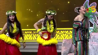 ฮา รัศมีแข เดือด! ใครคิดให้เอาไฟมาเล่น...หน้าแขดำหมด - Highlight - เฮ มัน โชว์ Golden Tambourine