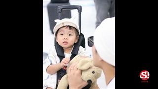 กุ๊บกิ๊บ-บี้ ภูมิใจมาก เป่าเปา นั่งเครื่องบินที่นั่งตัวเองครั้งแรก