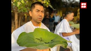 "บิ๊กโจ๊ก" บวชแล้วที่วัดไทยพุทธคยา ได้ฉายาทางธรรม "สุรเชฏฺฐโพธิ"