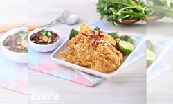 ยำปลาดุกฟูน้ำปลาหวาน ใส่ตะลิงปลิงซอย