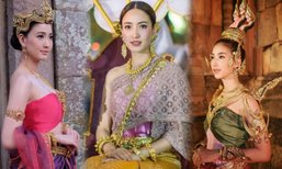 ดาราใส่ชุดไทย งดงามประหนึ่งนางสงกรานต์