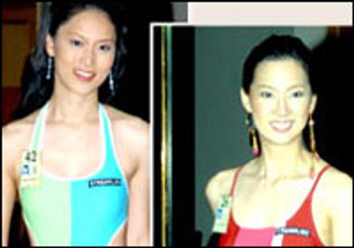 สาวงามประชันชุดว่ายนํ้า