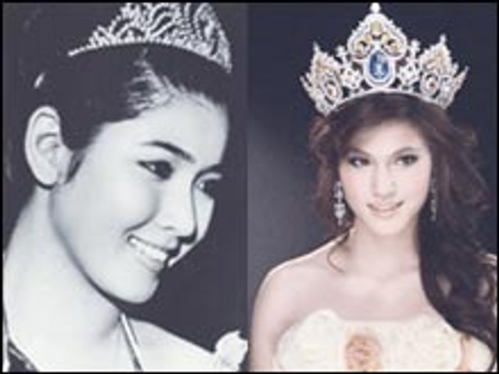 ย้อนวันวานอันแสนประทับใจกับ 5 นางสาวไทย