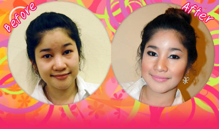 เทคนิคการเมคอัพให้ดูเป็นสาวหน้าคม