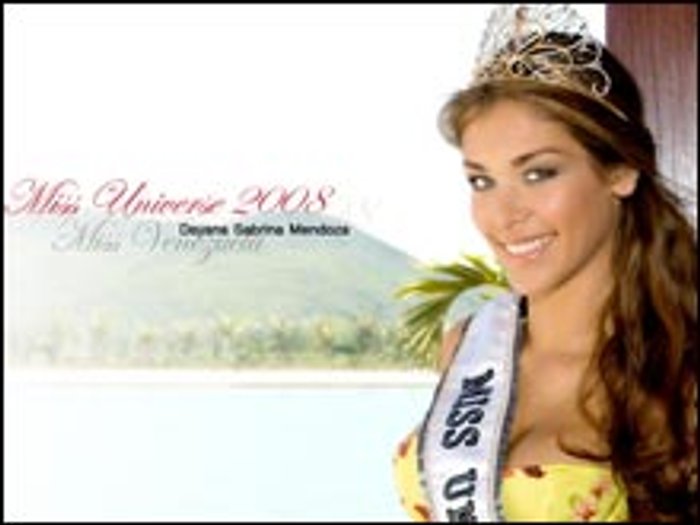 Wallpaper Miss Universe 2008