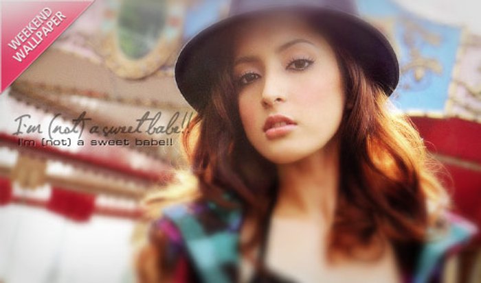 พิ้งกี้ สาวิกา ไชยเดช Wallpaper : I'm (not) a sweet baby!