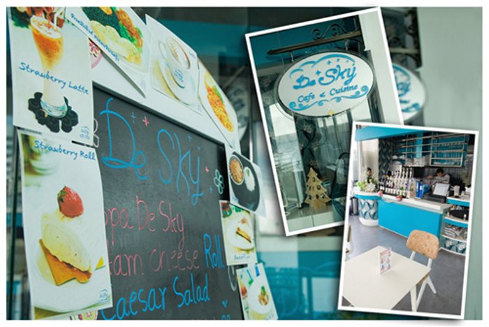 ร้านนั่งชิวๆ สไลต์ De Sky Cafe & Cuisine