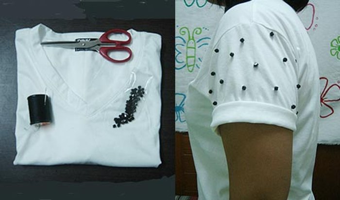 D.I.Y. เสื้อยืดธรรดาให้ ชิค อินเทรนด์...