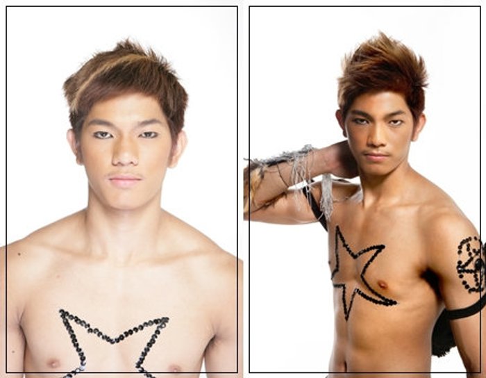 ลูกเล่นสีผม 2 ชั้นสี เพิ่มความเท่ห์ำเสริมเสน่ห์หนุ่มๆ