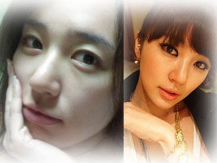 10 ดาราเกาหลี สวยแบบไม่แต่งหน้า