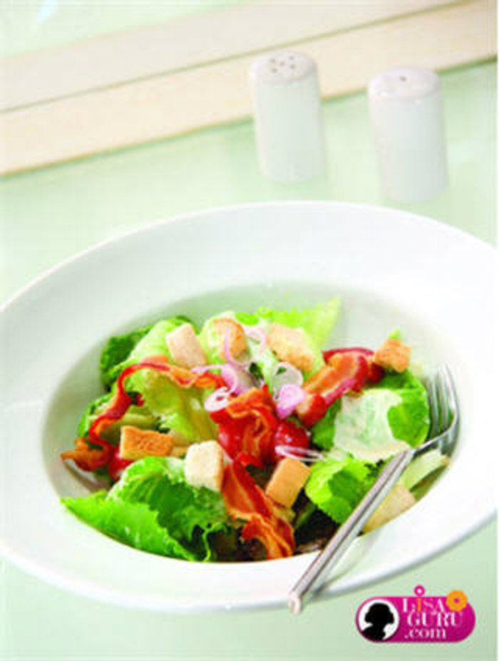 Green Caesar Salad