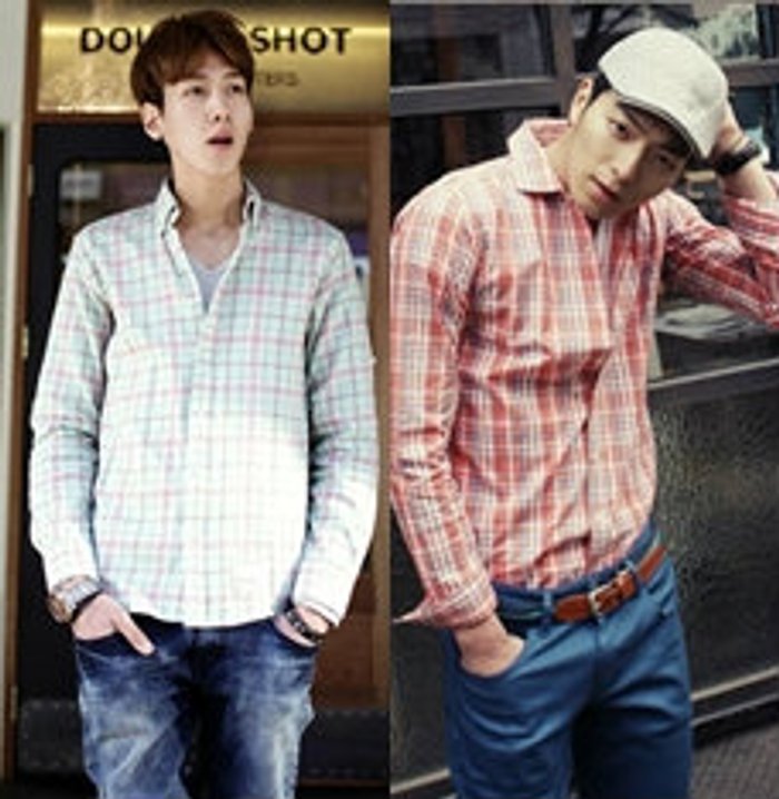 แฟชั่นเสื้อลายสก็อต ยอดฮิตของหนุ่มๆ