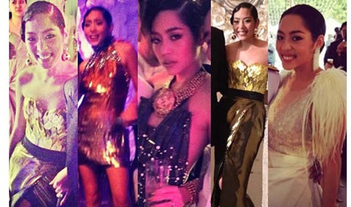 รวมชุดแต่งงานสุดอลังการ ของคุณหญิงแมงมุม