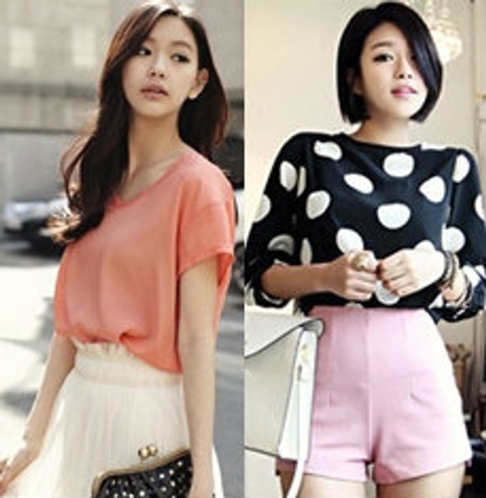แฟชั่นเสื้อผ้าสีพาสเทลต้อนรับฤดูฝน