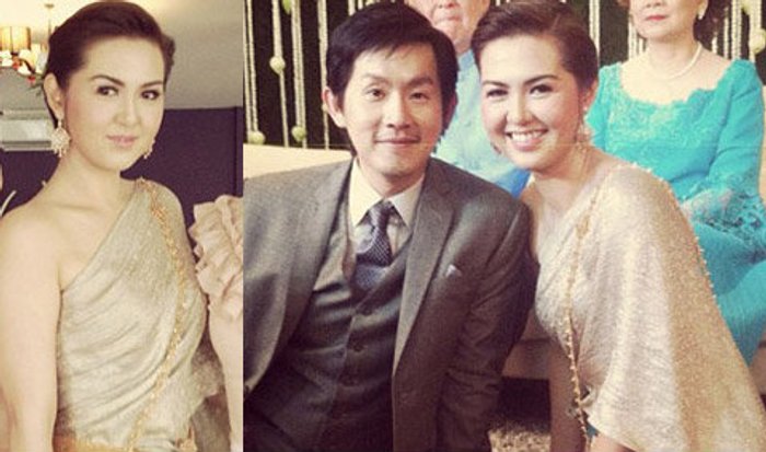 งามอย่างไทย ชุดแต่งงานของ จ๋า ยศสินี