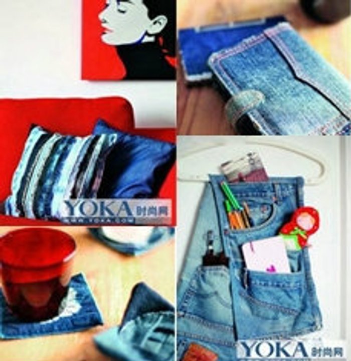 DIY เสื้อผ้ายีนส์เก่าๆ ให้กลับมาใหม่อีกครั้ง