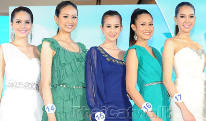 เผยโฉม 18 สาวงาม ชิงมงกุฎนางสาวไทยปี 2555