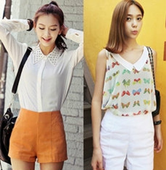 แฟชั่นเสื้อคอปกปรับลุคให้ดูเท่ห์ปนหวาน
