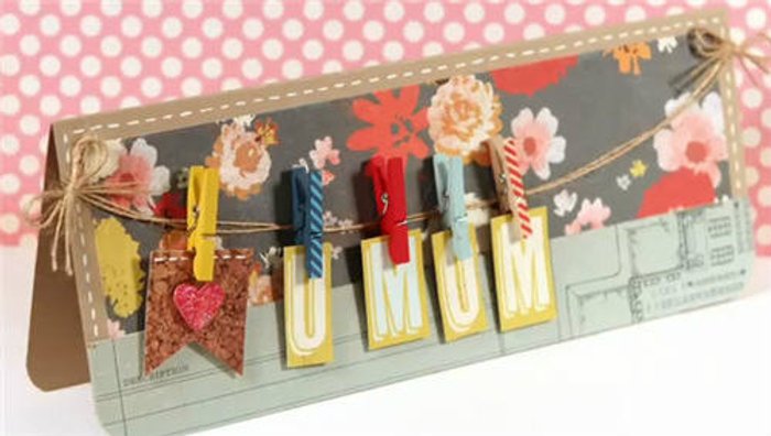 DIY การ์ดบอกรักแม่สุดเก๋ด้วยตัวเอง