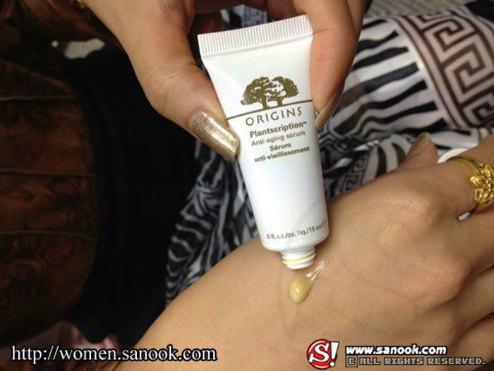 ลดริ้วรอย ด้วย Plantscription Anti-aging serum