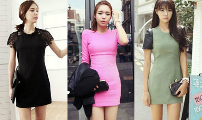 โชว์หุ่นสวย ด้วยชุดเดรสเข้ารูปหลากสไตล์