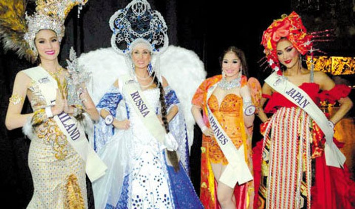 สวยกว่าหญิง! น้องเจเล่ ประชันชุดประจำชาติ มิสอินเตอร์ฯควีน 2012