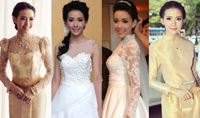 หลากชุดแต่งงาน หรู ดูดี ของ ทับทิม VRZO