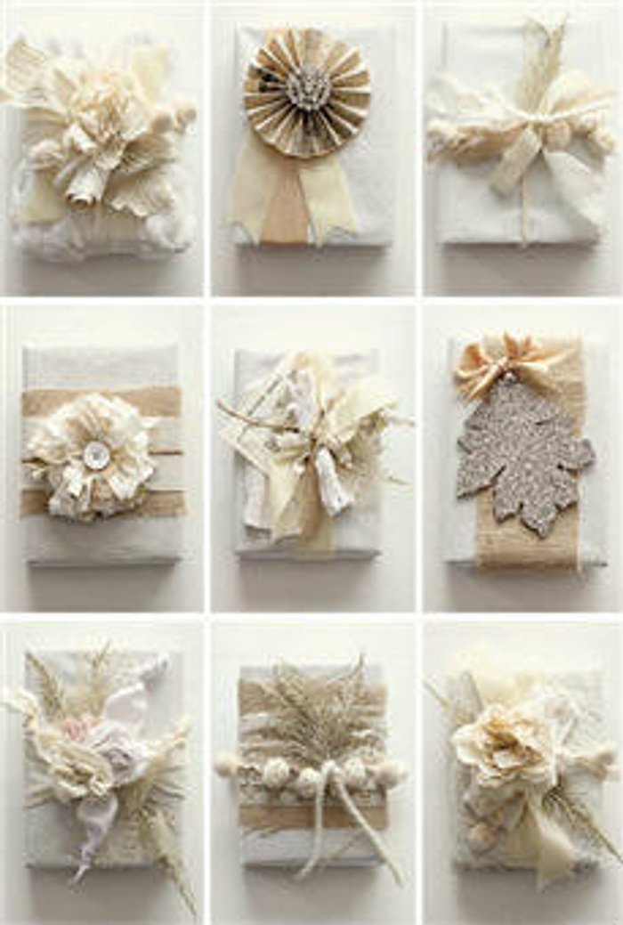 เทคนิคห่อของขวัญปีใหม่จากเศษผ้า