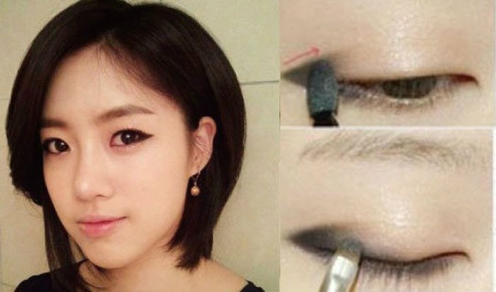 การแต่งดวงตา สำหรับสาวชั้นตาหลบใน